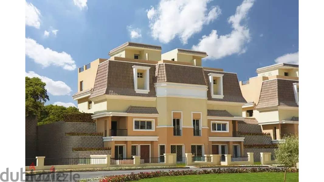 Lowest Price Villa 4Bed with Discount up 40% Sarai New Cairo اقل سعر فيلا 4غرف بخصم يصل ل40% سراي بجوار مدينتي المستقبل 4