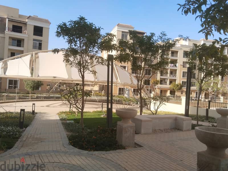 57 sqm studio in Sarai Compound with 28 sqm garden, with a down payment starting from 10%, wall in Madinaty, installments over 8 years 26
