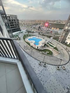 For sale, duplex with a view on the swimming pool, Ultra Super Lux, Porto New Cairo, in front of the American University, New Cairo. 0
