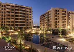 Apartment for sale, immediate receipt, with 10% down payment, in il Bosco, the n ew capital, with Misr Italia 0