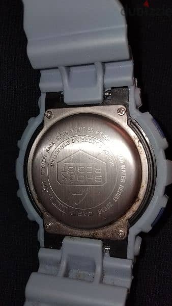 casio g-shock men's analog digital denim’d color watch ga-100de-2a 3