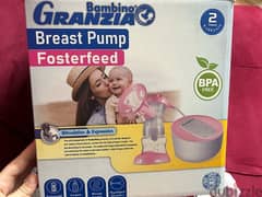 granzia breast pump fosterfeed