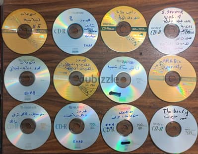 للبيع  مجموعة متنوعة  سيديهات صوتية Audio  CD