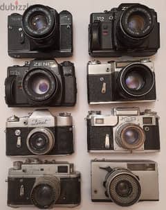 كاميرات موديلات مختلفة