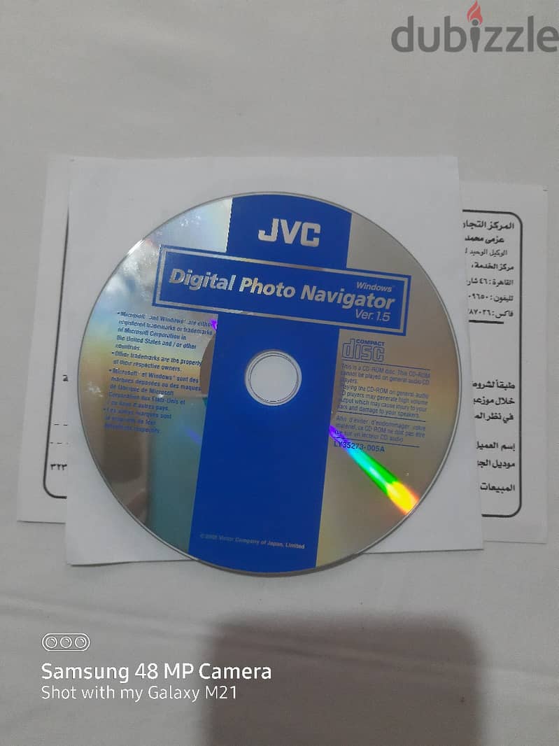 JVC camera tapes & memory card / كاميرا فيديو شرايط وللصور كارت ميموري 8