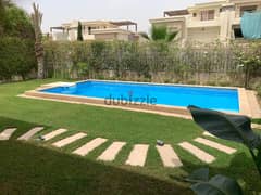 For Rent Furnished Villa With Swimming Pool in Compound CFC
