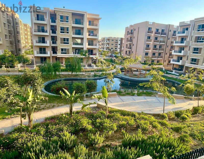 Studio with garden at the lowest price in New Cairo - Sarai Compound. 4