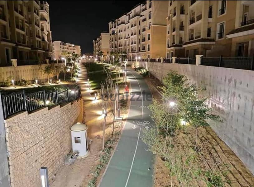 Studio with garden at the lowest price in New Cairo - Sarai Compound. 9