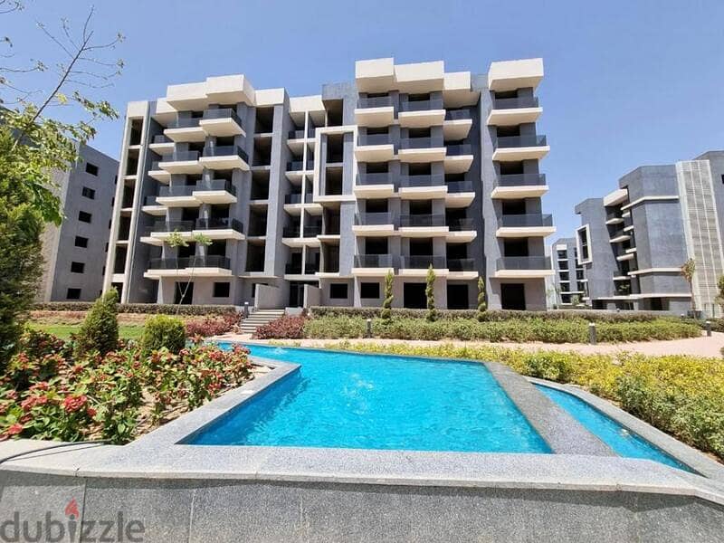 With only 10% down payment, own your apartment with garden  immediately in Sun Capital Compound in the heart of October with a view of the landscape 5