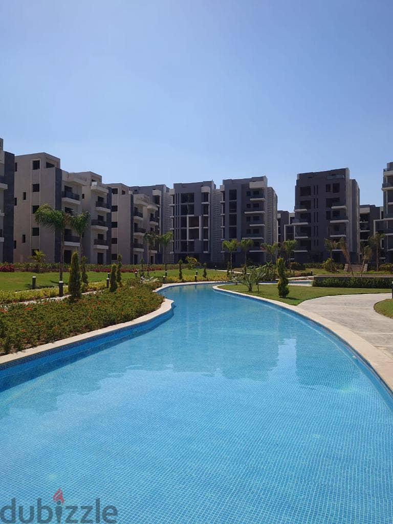 Receive immediately with the lowest down payment. . 171 sqm apartment for sale in installments in 6th of October in Sun Capital October 2