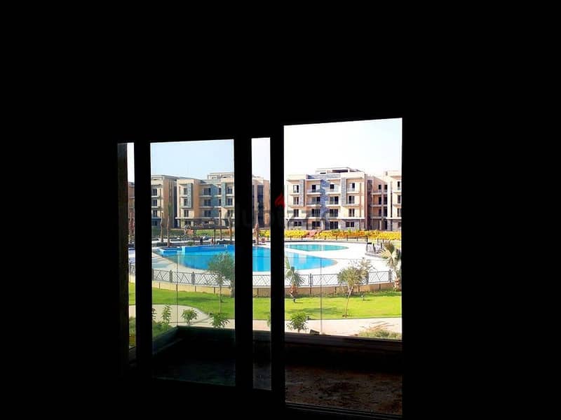 Penthouse with a pool and an open view for immediate delivery for sale in Galleria Compound, Fifth Settlement 4