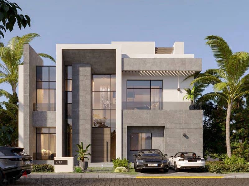Townhouse Middle Resale prime location in Saada Compound, Fifth Settlement, with the lowest down payment 3