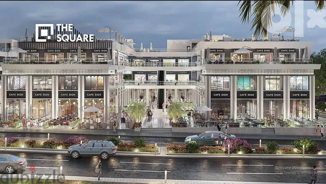 Shop for sale in installments in Shorouk directly from the owner, 65m The Square Mall 7
