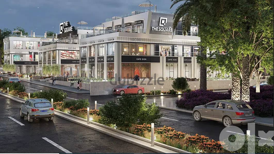 Shop for sale in installments in Shorouk directly from the owner, 65m The Square Mall 8