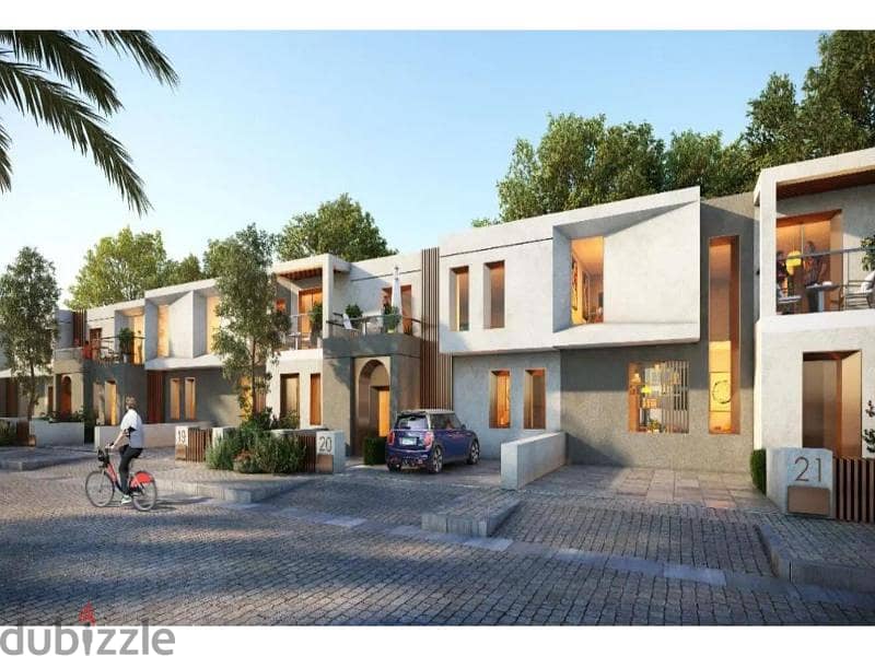 Apartments for sale in installments over 7 years in Vye Sodic Compound in Sheikh Zayed 4