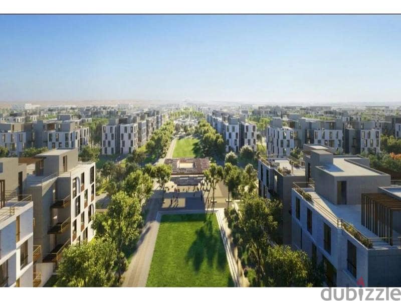 Apartments for sale in installments over 7 years in Vye Sodic Compound in Sheikh Zayed 5