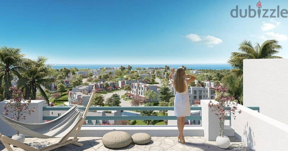 Beach House Garden Apartment 150m in Mountain View Levels North Coast, first row on the sea, in the heart of Ras El Hekma 3