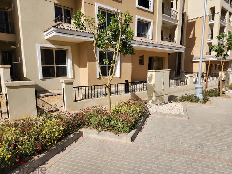 Resale ground floor apartment with garden in Sarai Mostakbal City Compound 2