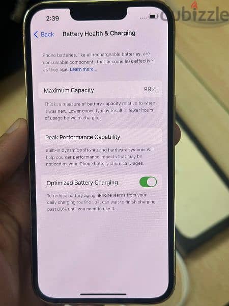 Iphone 13 Pro - 256GB - Battery 99% - Gold 4