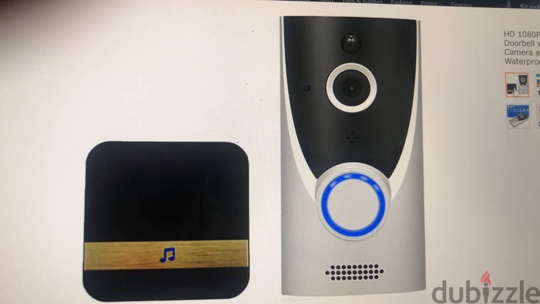 Smart Video Doorbell - Wireless Chime 1