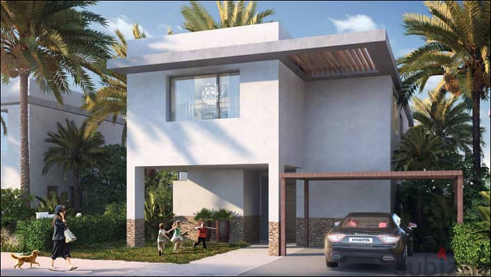 Fully finishe  villa  with air conditioners and panoramic view on the North Coast in Silver Sands ora by Naguib Sawiri 4