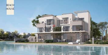 Beach House Garden Apartment 150m in Mountain View Levels North Coast, first row on the sea, in the heart of Ras El Hekma 0