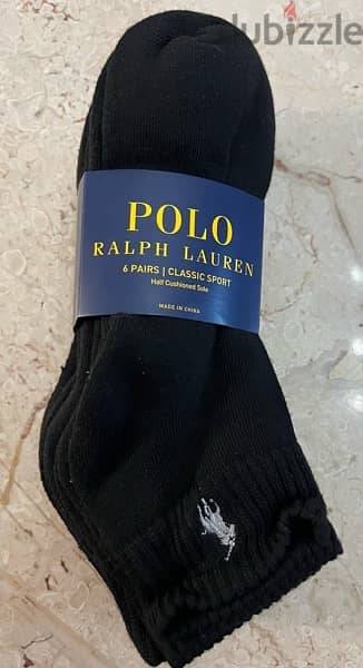 ORIGINAL 6pairs Polo Ralph Lauren socks 3