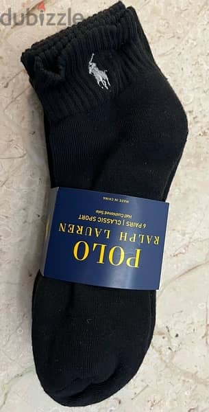 ORIGINAL 6pairs Polo Ralph Lauren socks 4