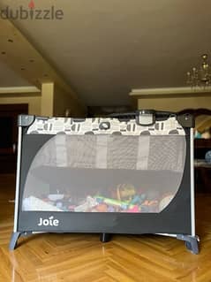 joie travel cot for sale 0