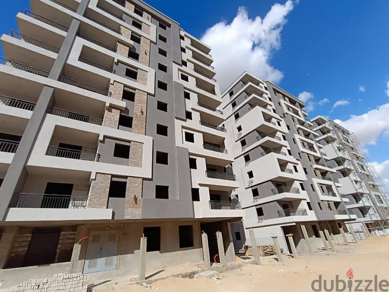 Apartment for sale, 100 meters in Zahraa El Maadi, inside a compound next to Wadi Degla, immediate receipt, 50% down payment, and the remaining over t 8