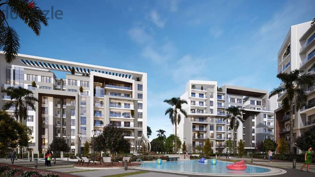 10% discount on a 156m² apartment with semi-sea front finishing, close to the Investors' Area and the Universities Axis, installments over 6 years 5