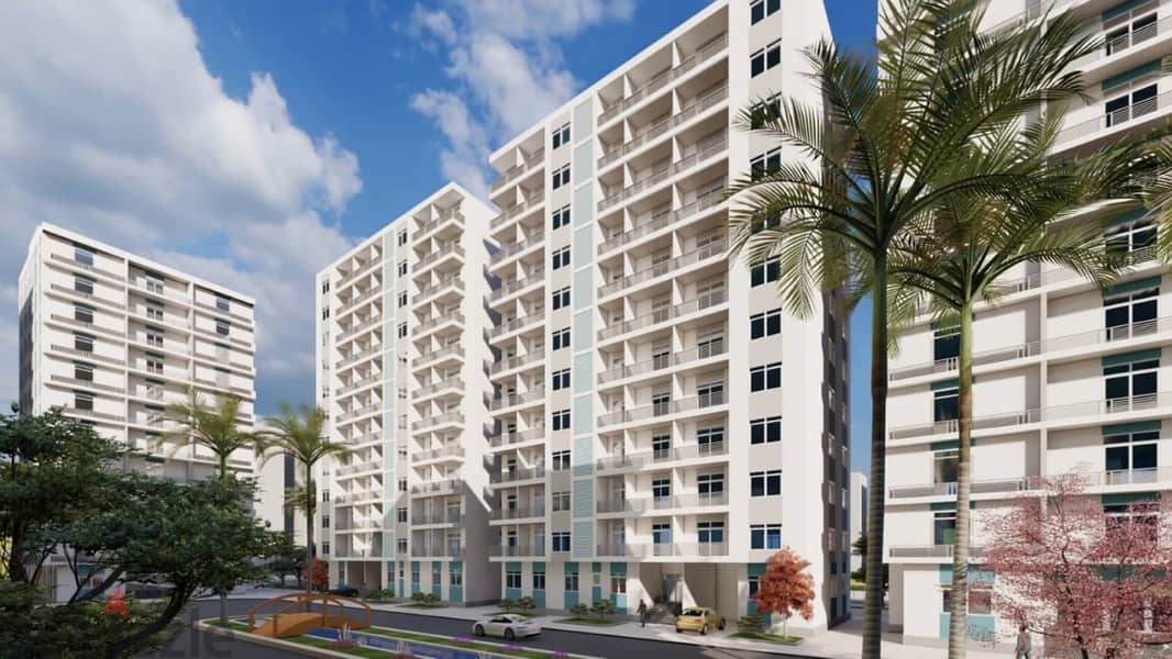 إستلم فوراً شقة 135 متر بحري بالكامل بمقدم 30% في مدينة نصر كمبوند Green Oasis 1