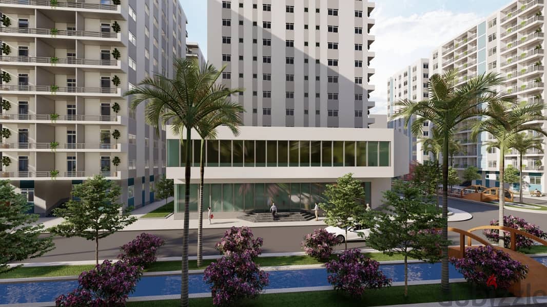شقة 145 متر إستلام فوري بمقدم 30% 3 غرف في مدينة نصر كمبوند Green Oasis 11