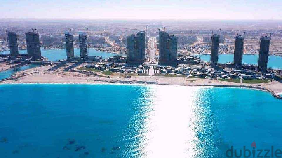 Apartment for sale 195 sqm ready to move and fully finished  in Downtown New Alamein - View El Alamein Towers 3