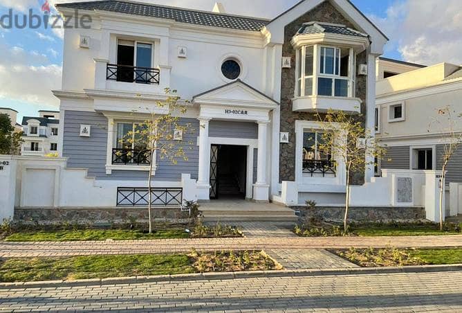 Villa for sale, 361 sqm, immediate receipt, in Mountain View October Park, next to Mall of Arabia Villa for sale, 361 sqm, ready to move, in Mountain 0