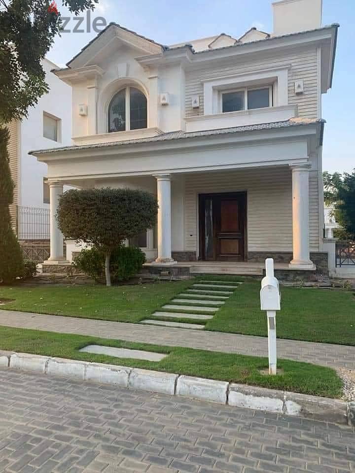 Villa for sale, 361 sqm, immediate receipt, in Mountain View October Park, next to Mall of Arabia Villa for sale, 361 sqm, ready to move, in Mountain 1