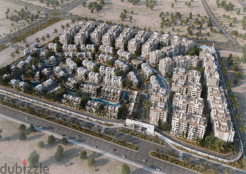 "Own your finished unit in Rosail Future City with a minimum down payment of 5% and pay the rest over 10 years on Suez Road. " 7