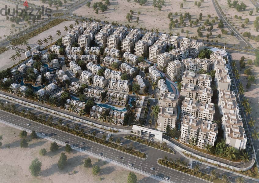 "Hurry up and reserve your finished 317 sqm unit in Rosail Future City on the Ain Sokhna Road, Axis of Hope, just 5 minutes away from Madinaty. " 7