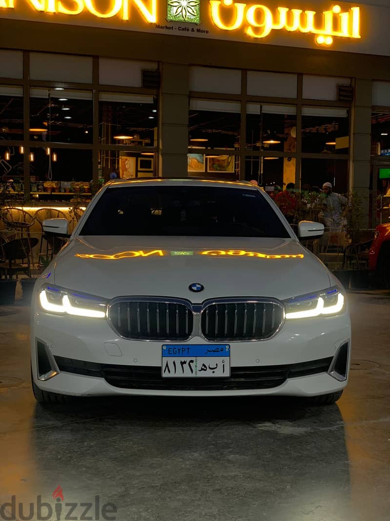BMW 520i Luxury Line 2021 وكيل اعلي فئه متاح تقيسط 9