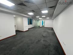 Fully finished admin office 129m in South 90 New Cairo