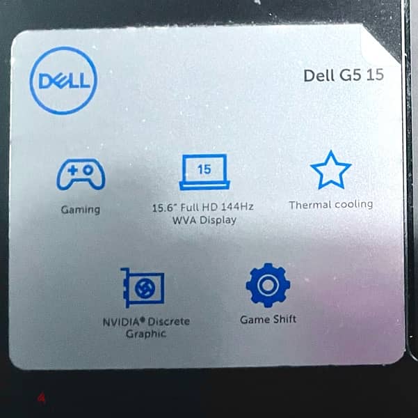 بالكرتونه Dell G5 15- 5500 Gaming 3
