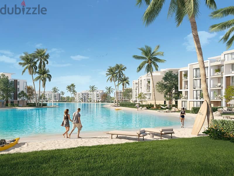 Own Chalet with 5% DP in Azha North Coast Finished +AC's with installments for 8 years 5