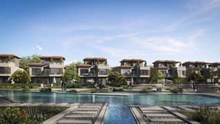 villa stand alone resale 240m on land 268m in badya palm hills compound in installments