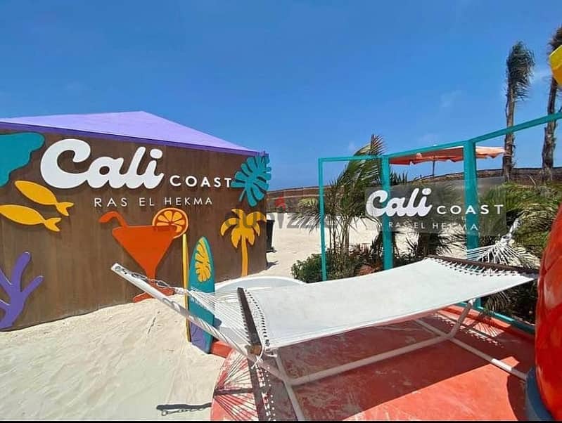 The cheapest price for a one-room chalet with a garden for sale in Cali Coast, North Coast 7