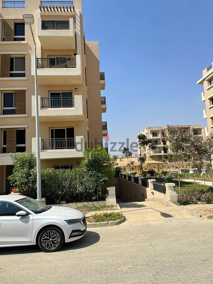 Apartment 112 meters with a attractive view for sale in front of Porto Cairo, First Settlement 11