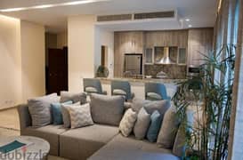 apartment fully finished & AC'S for sale at zed east new cairo fifth settelment