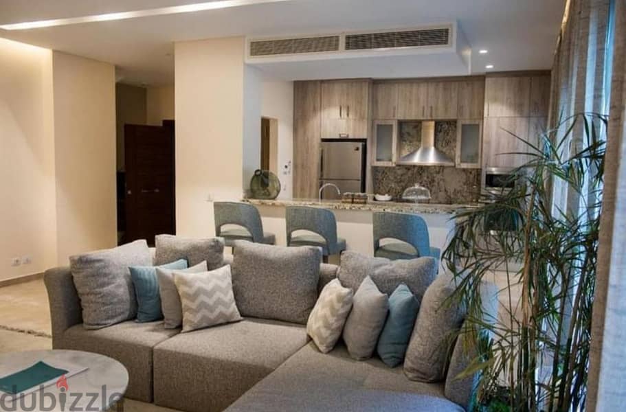 apartment fully finished & AC'S for sale at zed east new cairo fifth settelment 0