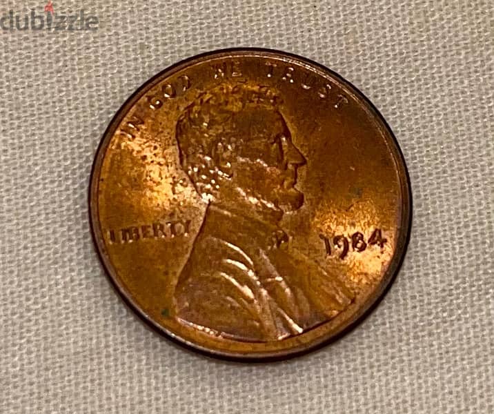 one cent 1984 وان سنت 1