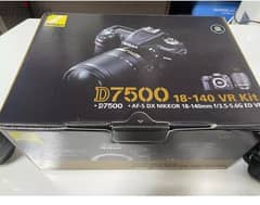 Nikon d7500 like new 0
