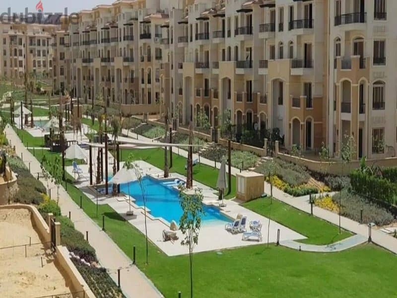 Apartment for sale in Stone Park Compound, New Cairo, in installments over 7 years 1